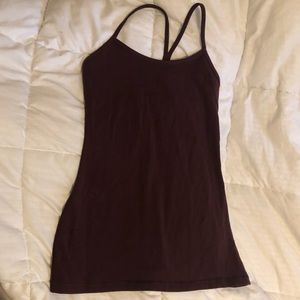 Lululemon power Y tank top sz 6